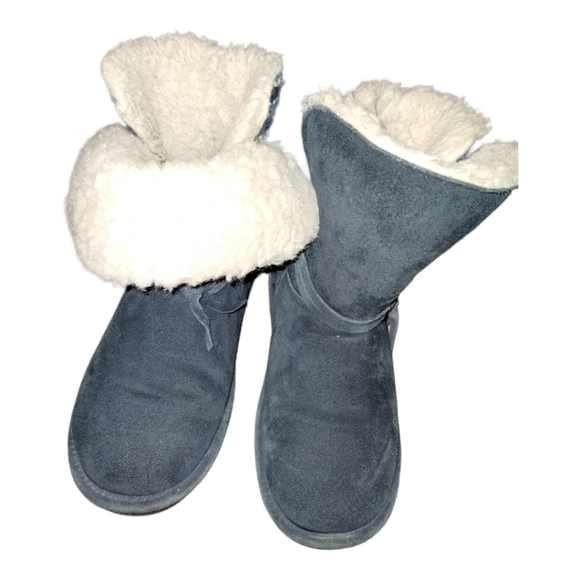 Navy blue Bearpaw boots size 8 - Picture 6 of 13